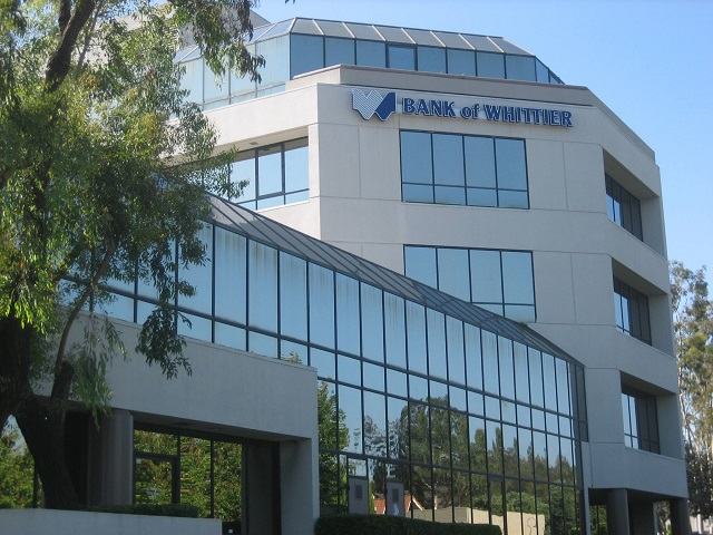 Bank of Whittier California Branch
